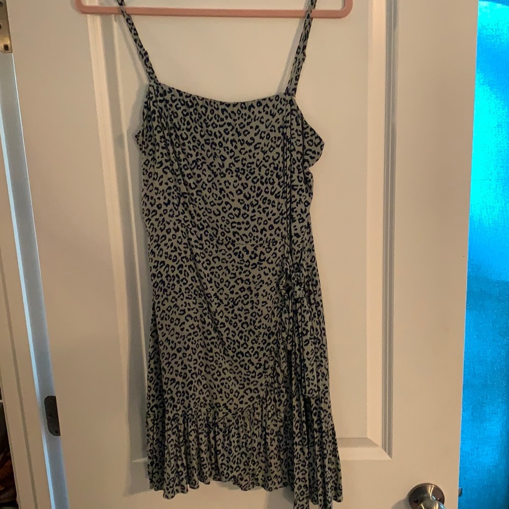 Cheetah flirty dress